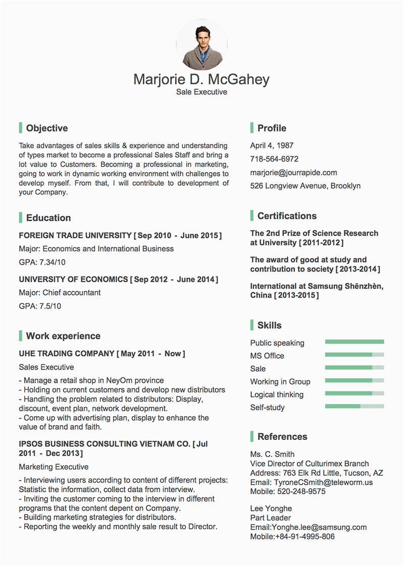 About Me In Resume Sample for Freshers Examples About Me Resume Best Resume Examples