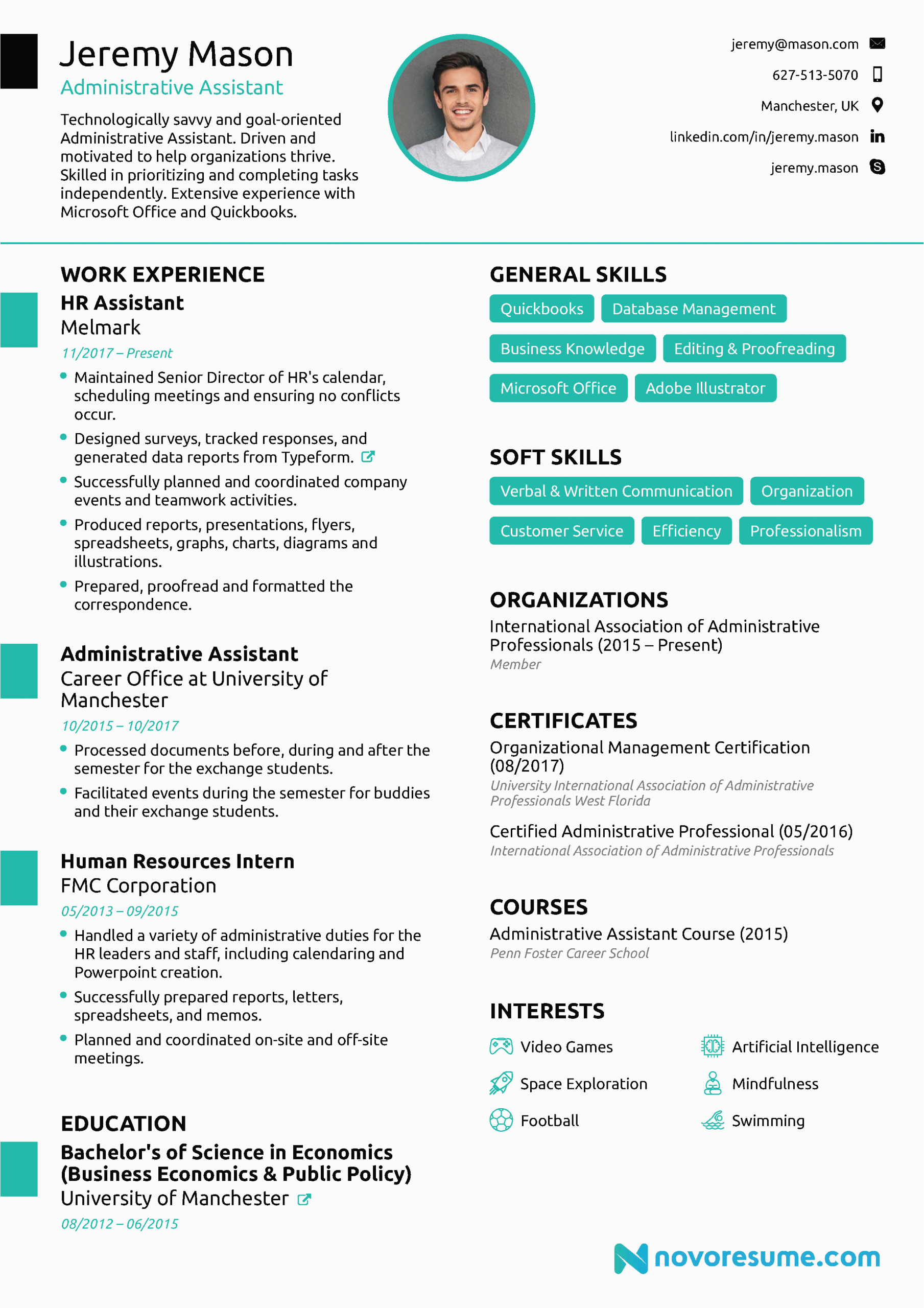 Administrative assistant Job Description Resume Sample Administrative assistant Resume [2021] Guide & Examples