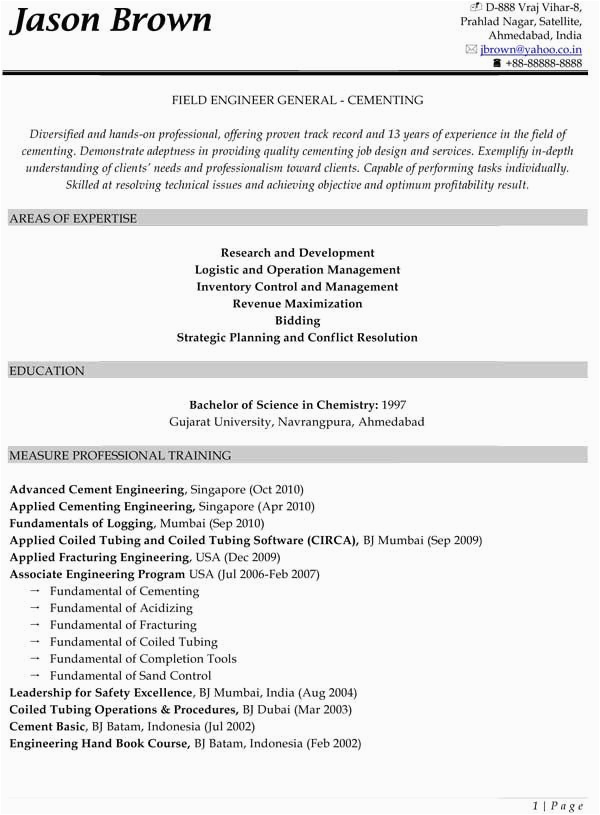 Field Of Interest In Resume Sample 44 Best Images About Resume Samples On Pinterest