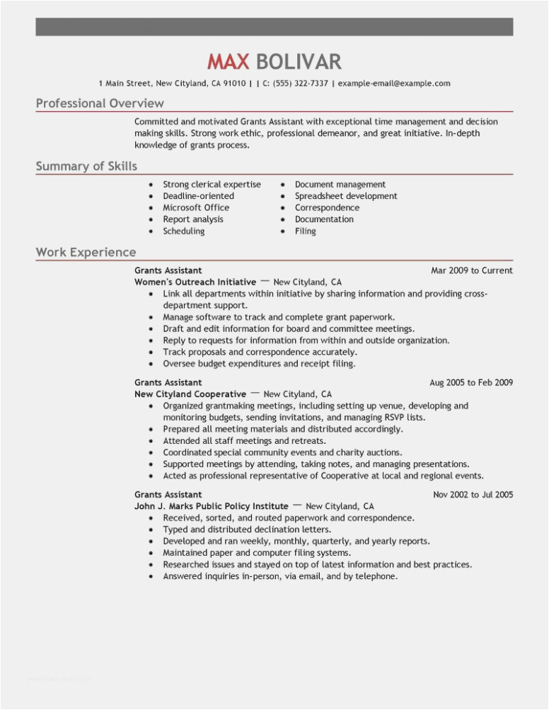 Sample Resume for Administrative assistant In Real Estate Ten Real Estate assistant