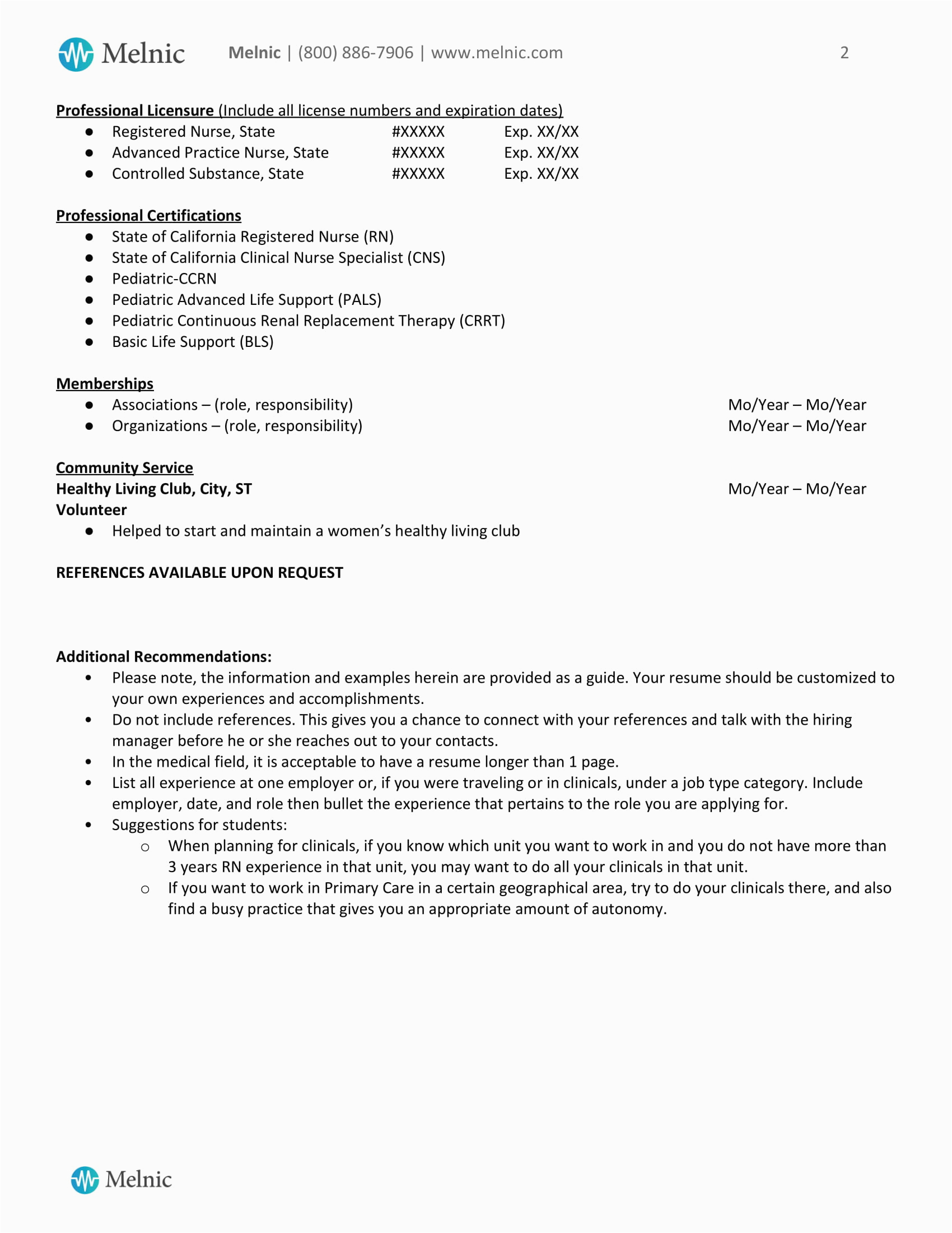 Sample Resume for New Job Seekers Clinical Nurse Specialist Sample Resume for Job Seekers