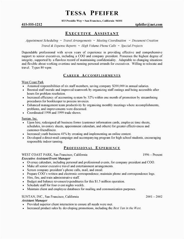 Administrative assistant Sample Resume with No Experience Resume Examples No Experience
