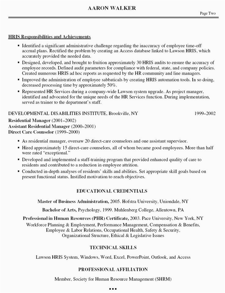Army Human Resource Specialist Resume Sample √ 25 Human Resource Specialist Resume In 2020