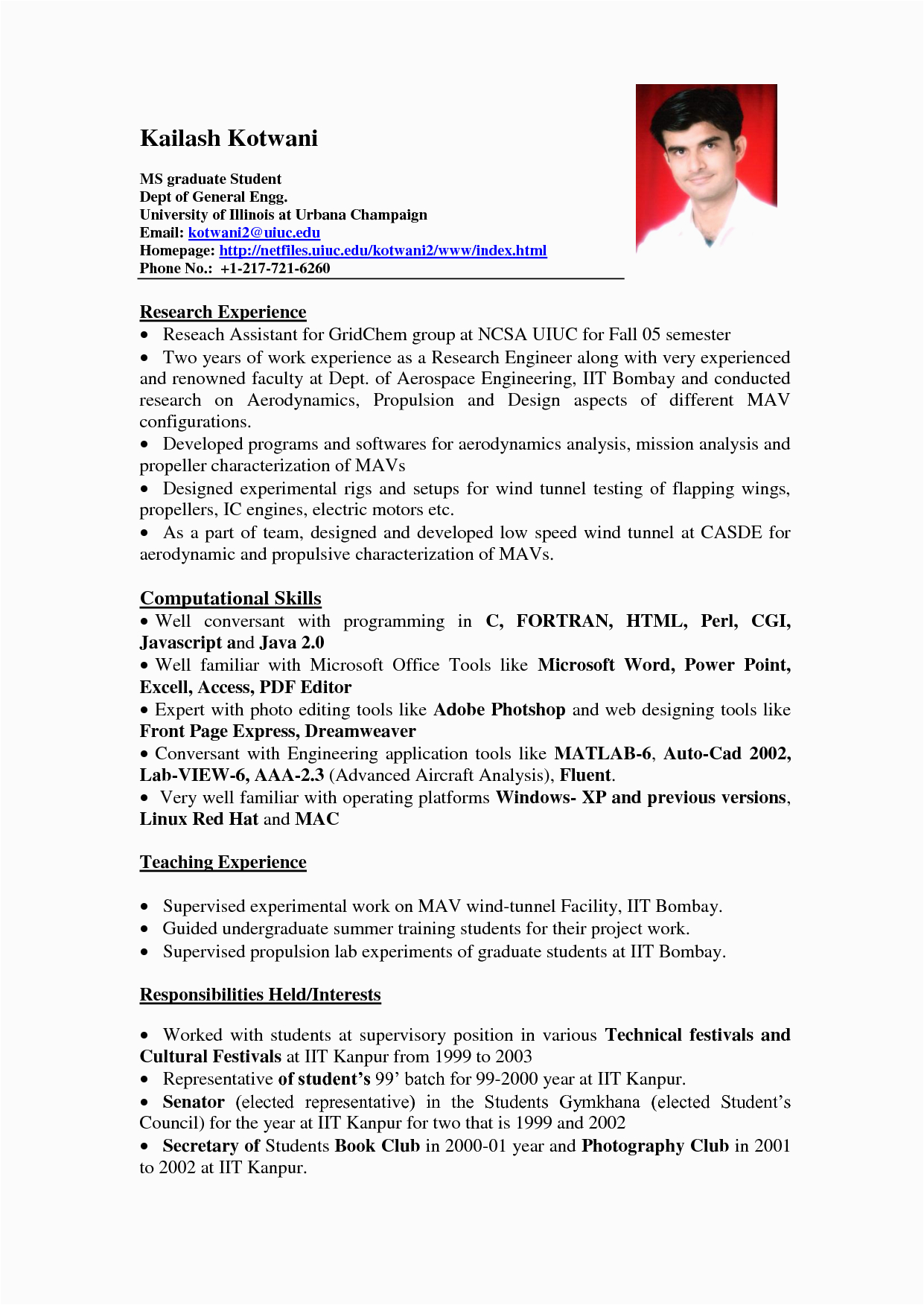 Best Sample Resume format for Experienced Resume with No Experience High School