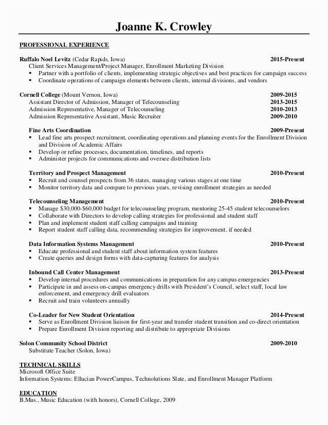 Boys and Girls Club Resume Sample √ 20 Director Admissions Resume 2020