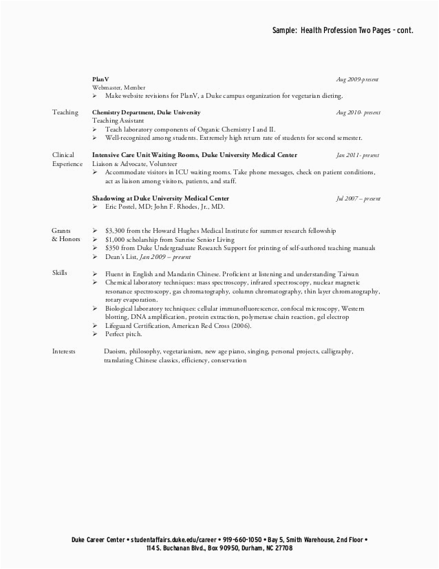 Boys and Girls Club Resume Sample Undergraduate Student Resume Collection