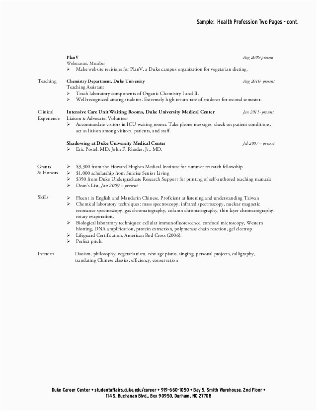 Boys and Girls Club Resume Sample Undergraduate Student Resume Collection