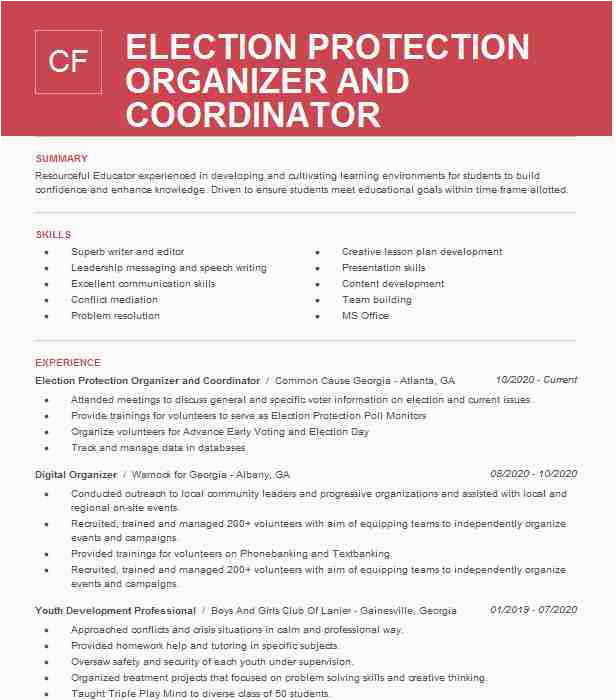 Boys and Girls Club Resume Sample Youth Development Professional Resume Example Boys and