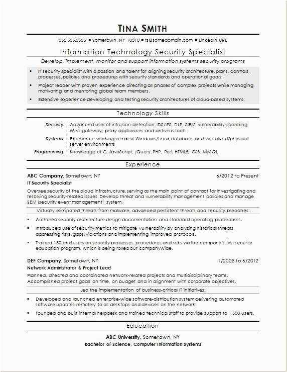 Entry Level Cyber Security Resume with No Experience Sample Entry Level Cyber Security Resume with No Experience