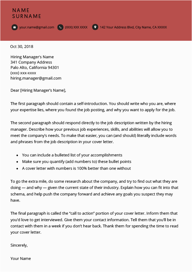 Free Download Sample Cover Letter for Resume Modern Cover Letter Templates Free to Download