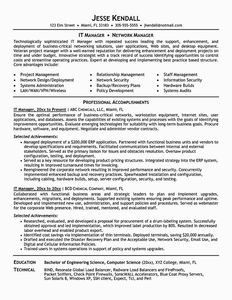 It Infrastructure Project Manager Resume Samples Phlebotomy Resume Sample and Tips with Images