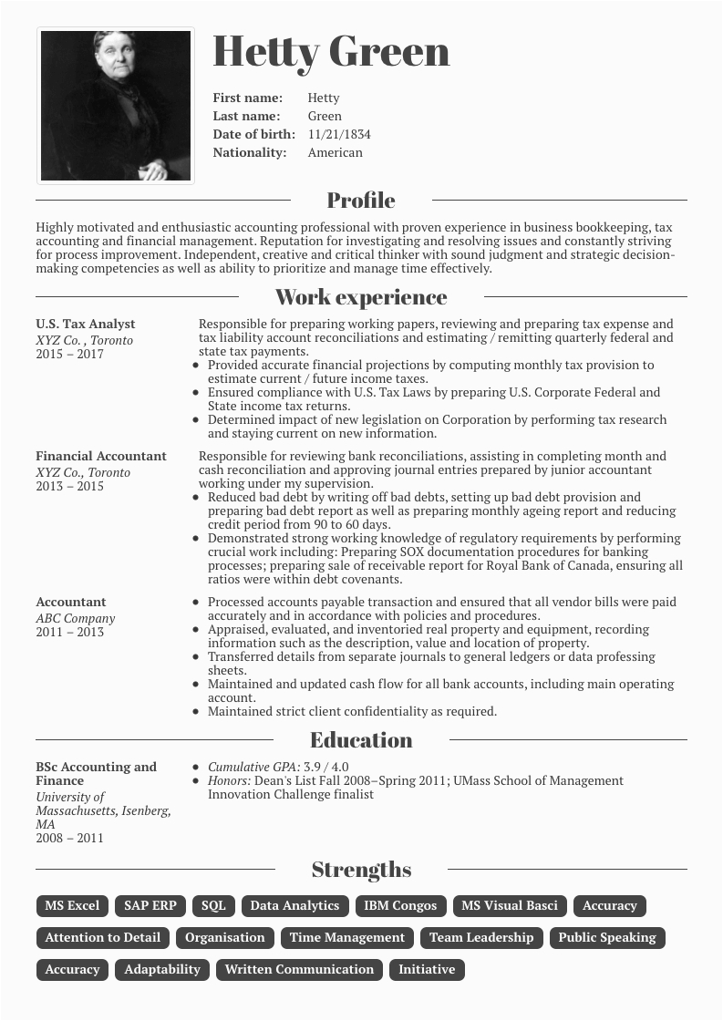 Professional Summary Resume Sample for Accountant 10 Accountant Resume Samples that Ll Make Your Application