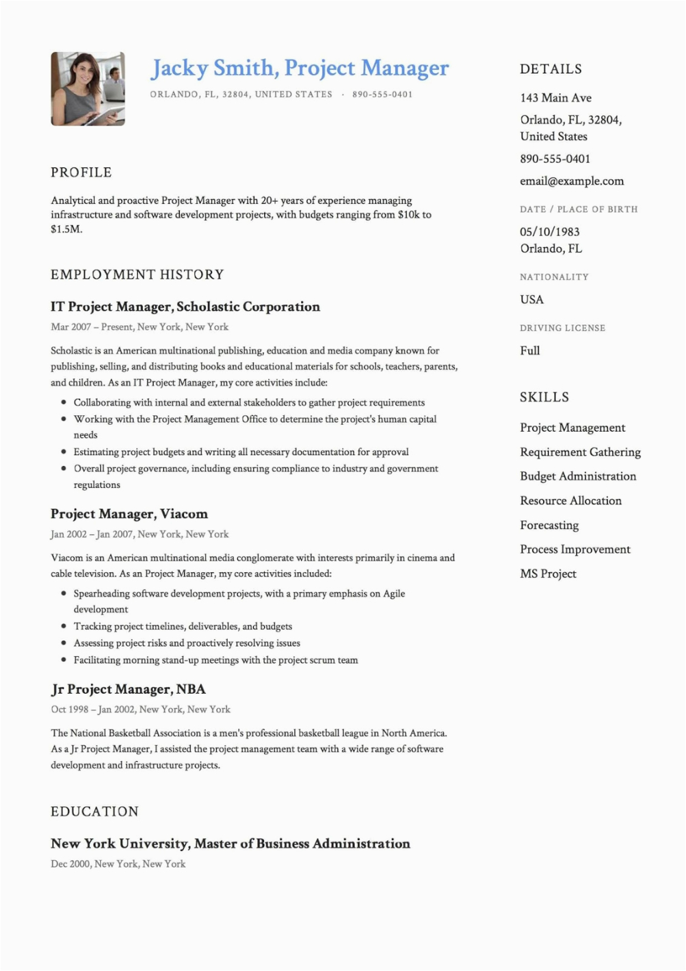 Project Manager Resume Sample Doc India It Project Manager Resume Sample Doc Best Resume Examples