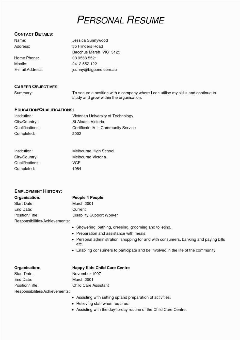 Resume Sample for Receptionist Position with No Experience Health Care assistant Cv with No Experience 945×1337