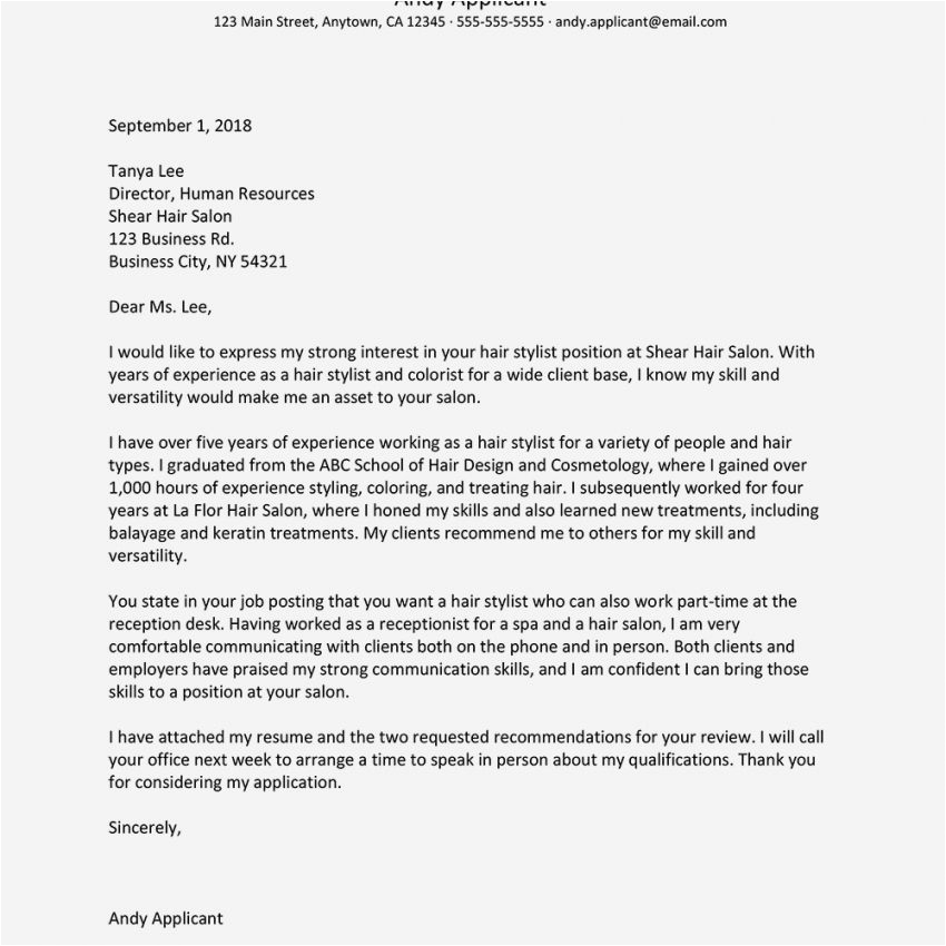 Sample Cover Letter for Cosmetology Resume Get Our Image Of Cosmetologist Cover Letter Template