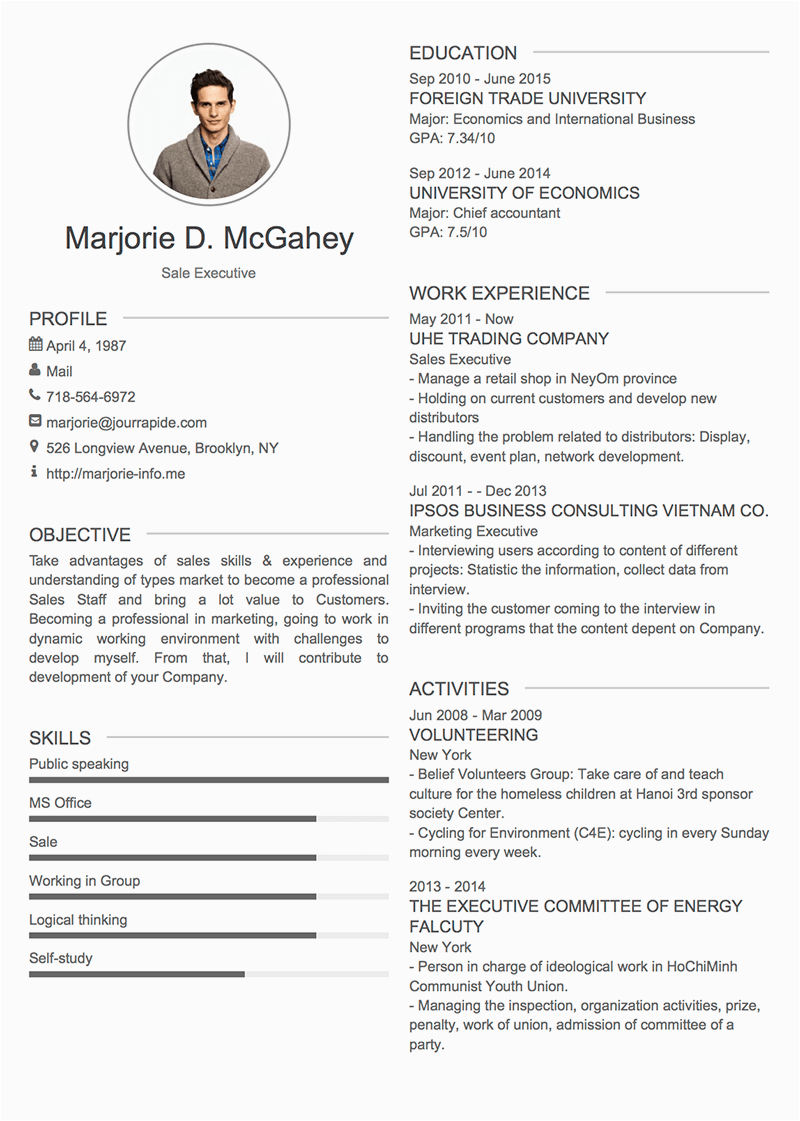 Sample Of About Me In Resume About Me In Resume Examples Best Resume Examples