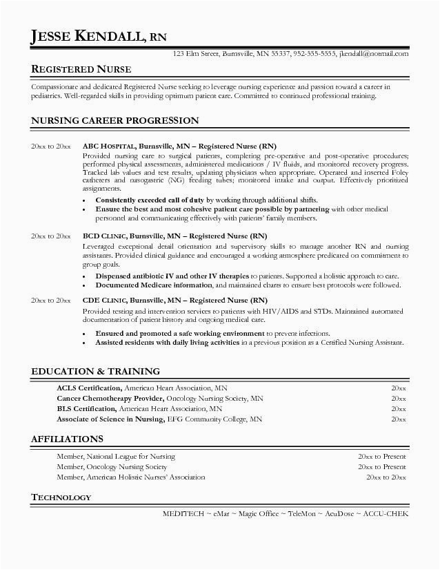Sample Of Objectives In Resume for Nurses Nurse Resume Objective Efimorena