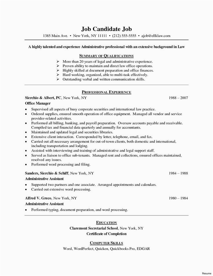 Sample Resume for 11 Years Experience Pin On 3 Resume format