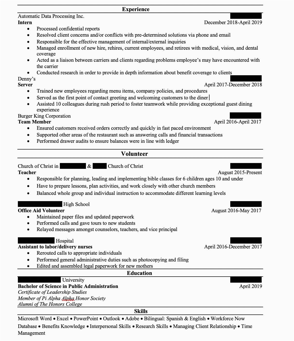 Sample Resume for An Entry Level Human Resource Position Human Resource Resume Hi Guys I Recently Graduated with