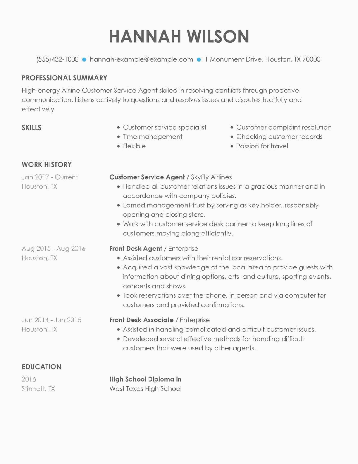Sample Resume for Customer Service Jobs Free 19 Customer Service Job Description for Resume