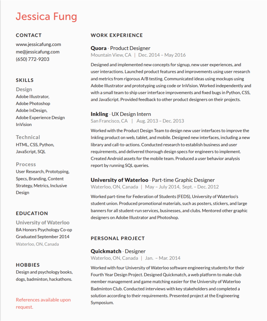 Sample Resume for Experienced Ui Developer Free Download 18 Best Free Ui Designer Resume Samples and Templates