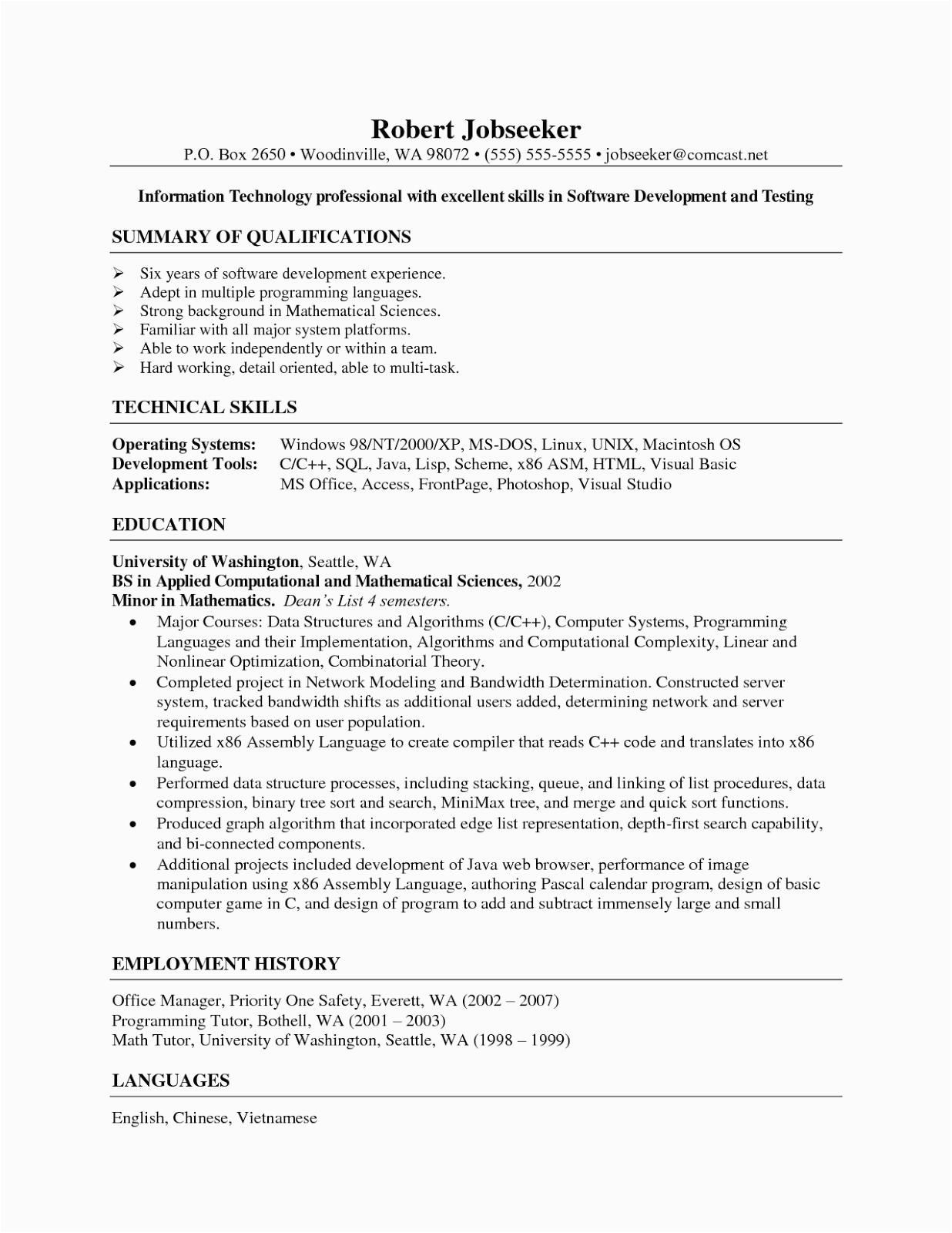 Sample Resume for Medical Billing and Coding with No Experience Medical Billing and Coding Cover Letter with No Experience
