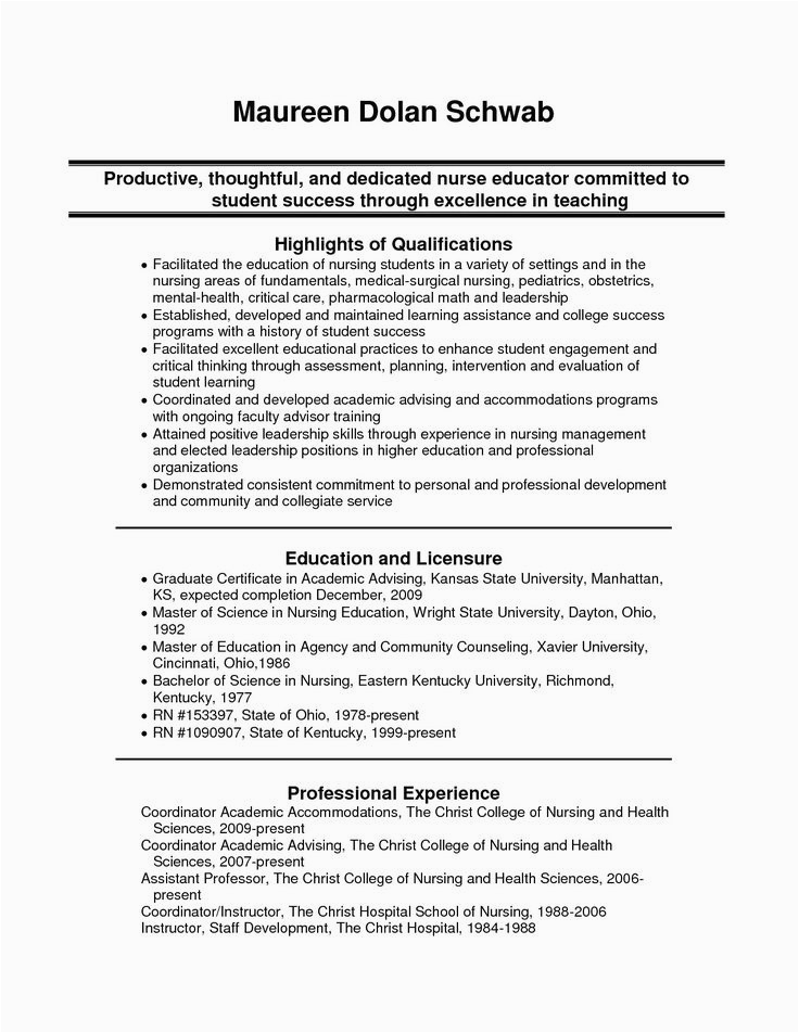 Sample Resume for Nurses with Experience In India Nursing Resume Clinical Experience Beautiful 14 Best