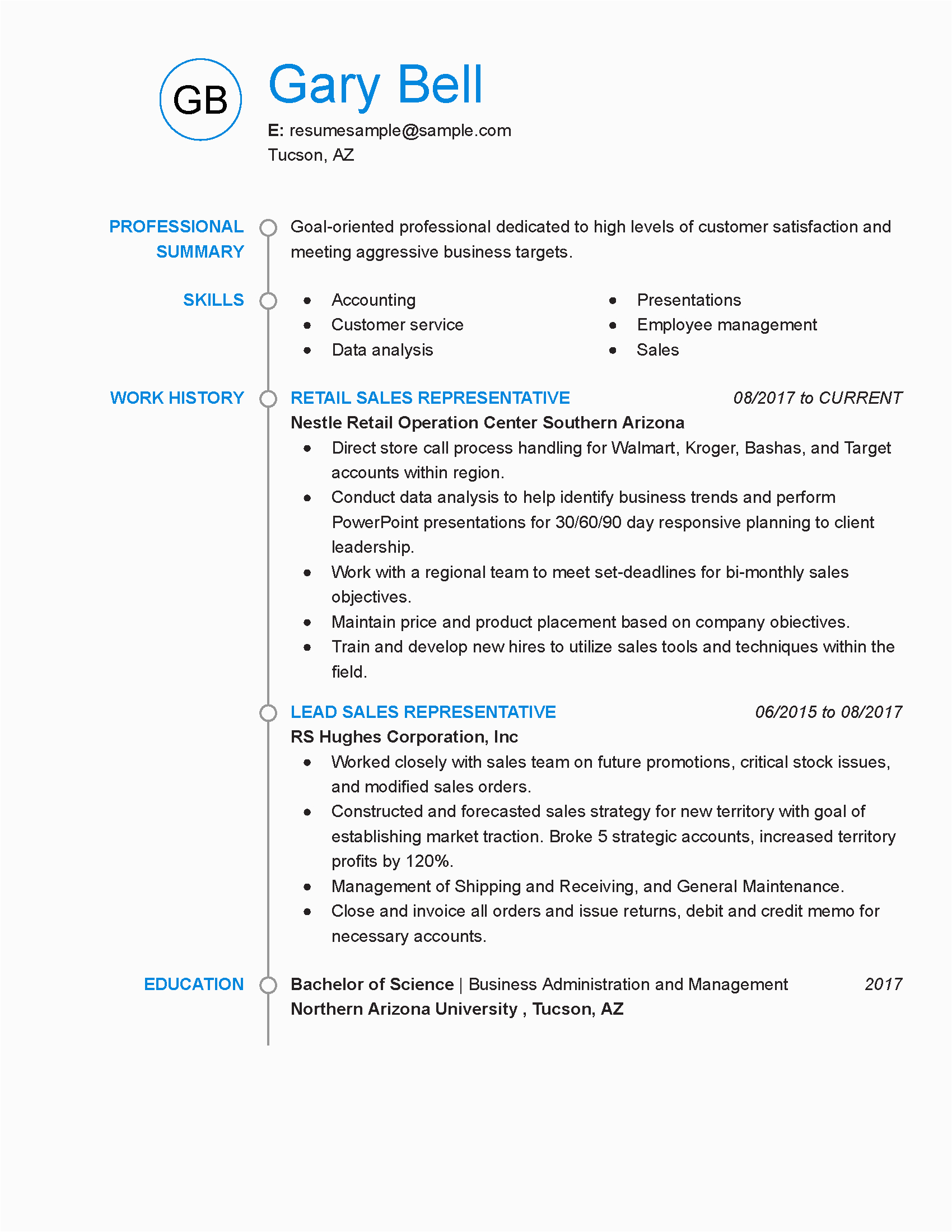 Sample Resume for Sales and Customer Service Customer Service Representative Resume Examples – Free to