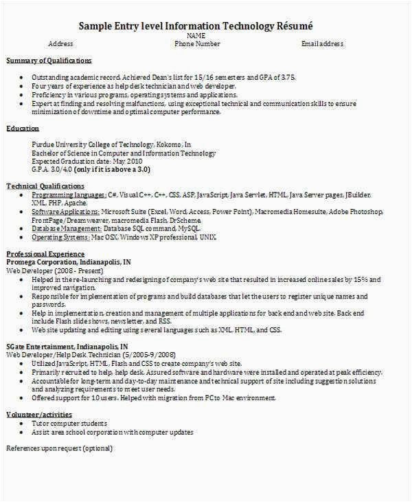 Sample Resume for software Developer Fresher 45 Fresher Resume Templates Pdf Doc