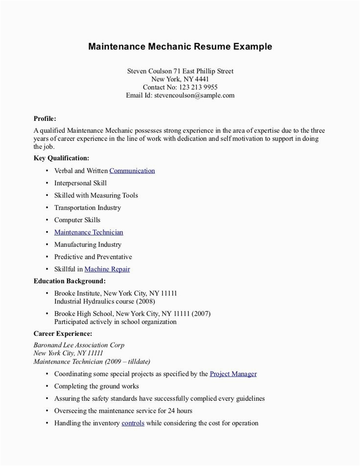 Sample Resume for Summer Job College Student with No Experience High School Student Resume with No Work Experience