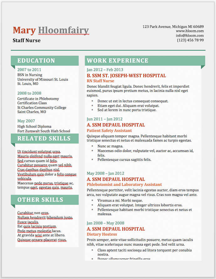 Sample Resume format Download Ms Word 11 Free Resume Templates You Can Customize In Microsoft Word