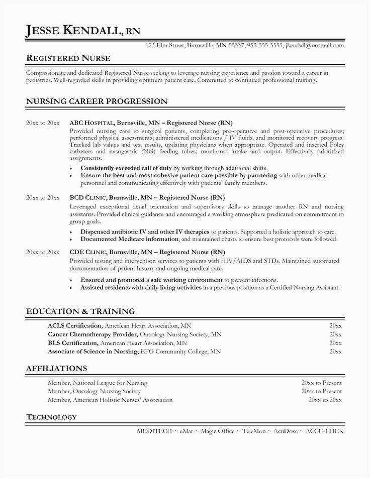 Sample Resume Objectives for Nursing Aide Registered Nurse Resume Objectives 40 Certified Nursing