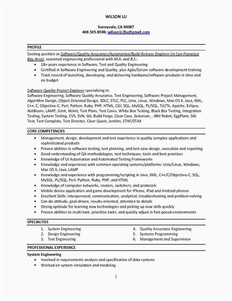 Sample Resume Of 2 Years Experience software Engineer 9 Effective Network Engineer Resume with 2 Year Experience