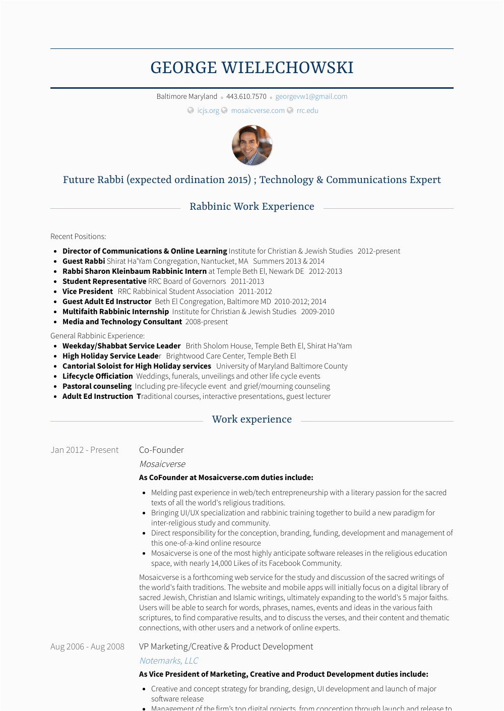 Sample Resume Of A Co Founder Co Founder Resume Samples and Templates