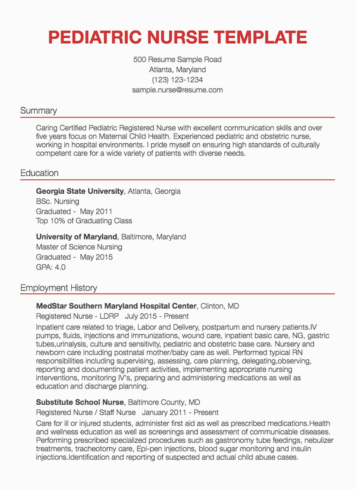 Sample Resume Of A Nurse Applicant 30 Nursing Resume Examples & Samples Written by Rn