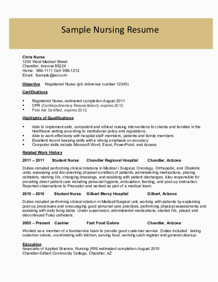 Sample Resume Of A Nurse Applicant Nursing Resume Samples Download Free Templates In Pdf