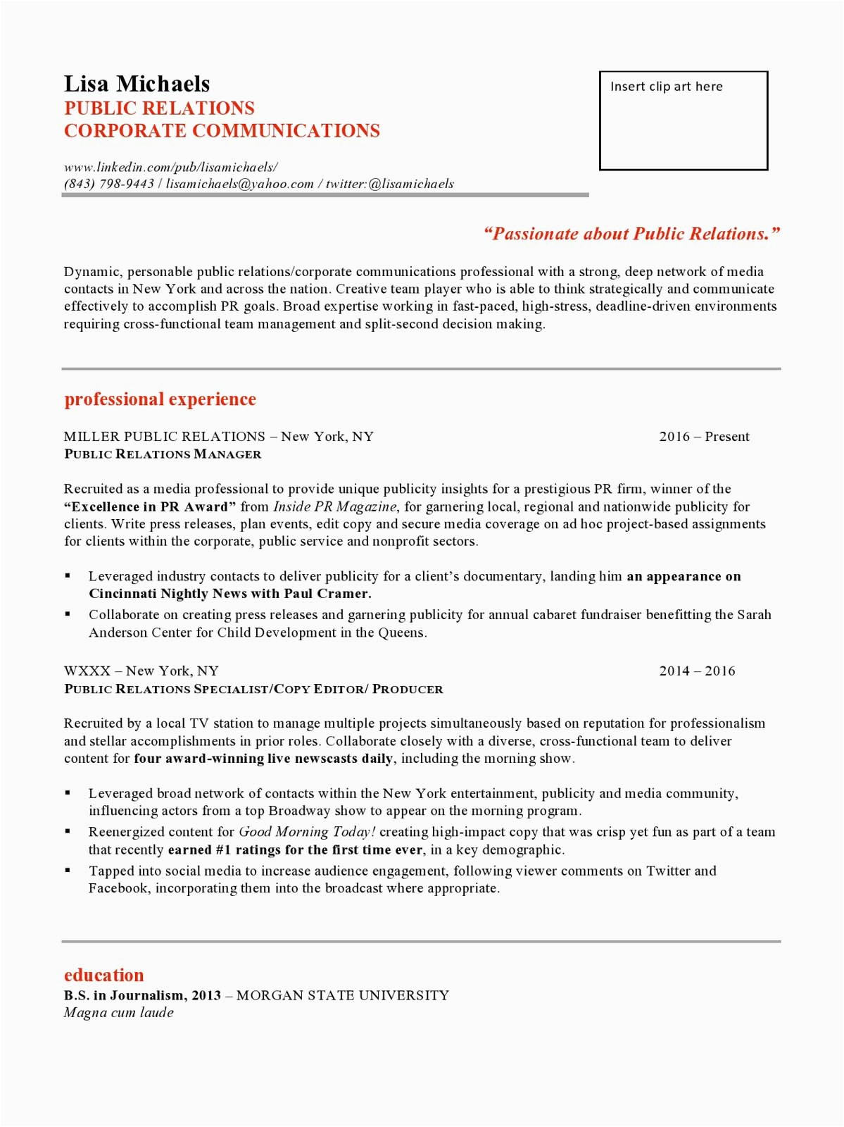 We Will Keep Your Resume On File Sample Letter Public Relations Low Experience