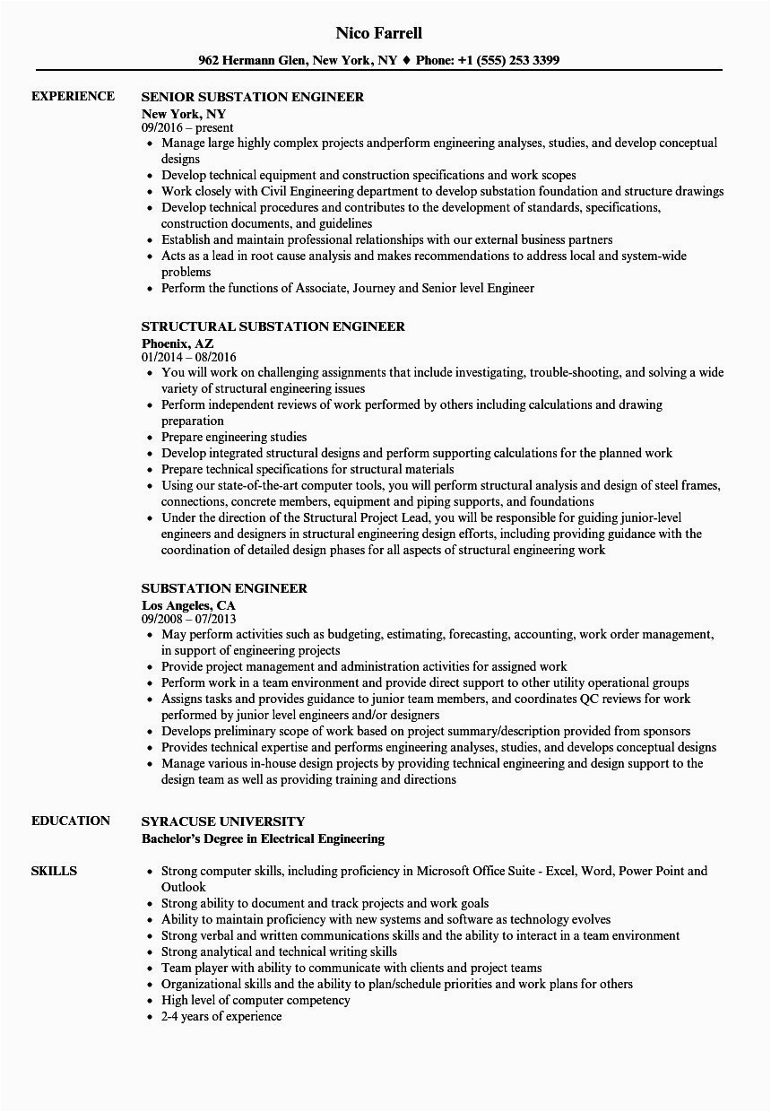 Dot Net Resumes 3 Years Experience Sample Aws Sample Resume for 3 Years Experience Best Resume