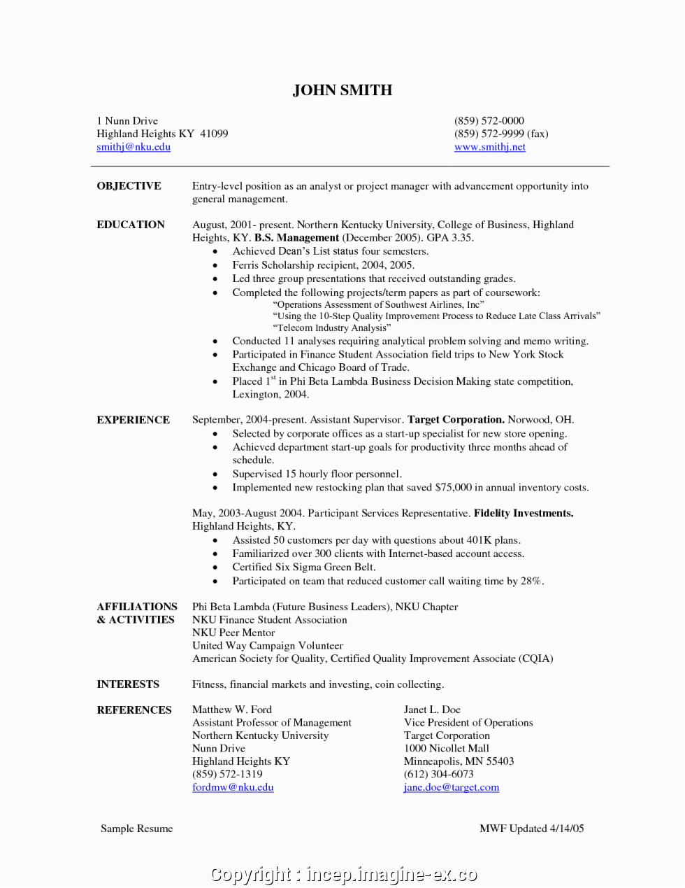 Entry Level Project Manager Sample Resume Newest Project Manager Resume Example Entry Level Entry