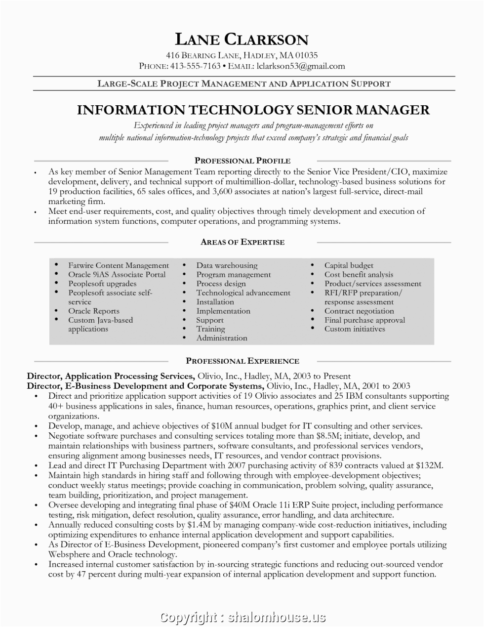 Entry Level Project Manager Sample Resume Unique Entry Level Project Manager Resume Sample