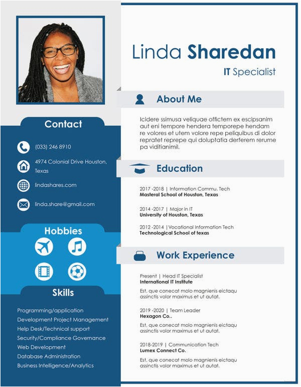 Free Resume Samples for It Professionals 8 Professional Resume Templates Pdf Doc