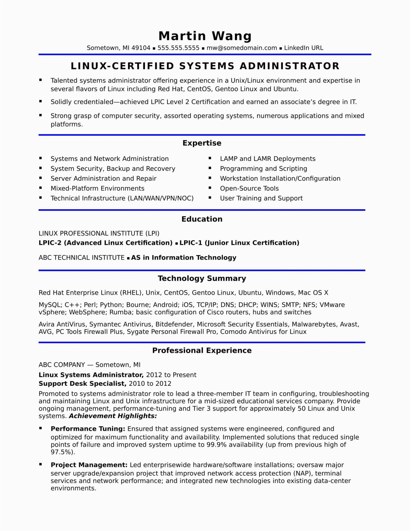 It Hardware and Networking Resume Samples Hardware and Networking Fresher Resume format