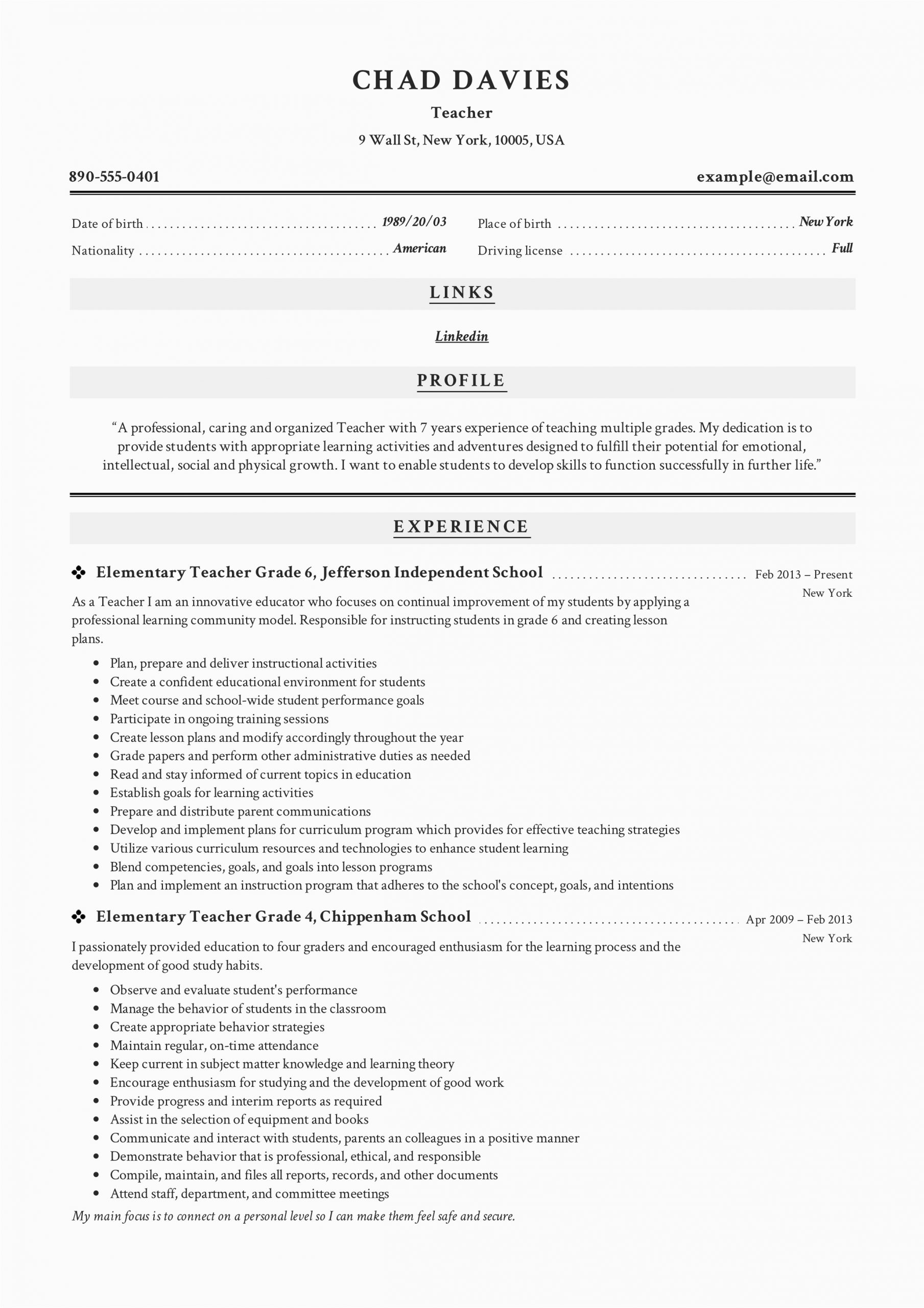 Resume Sample for Teacher Job Pdf Teacher Resume & Writing Guide 12 Samples Pdf Resume Sample for Teacher Job Pdf Teacher Resume & Writing Guide 12 Samples Pdf