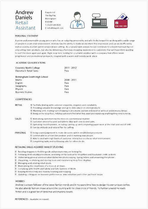Sample Resume for 17 Year Old 5 Cv Template 17 Year Old