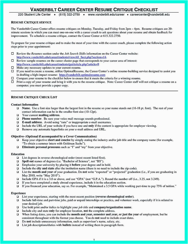 Sample Resume for College Graduate with Little Experience Cool Sample Of College Graduate Resume with No Experience