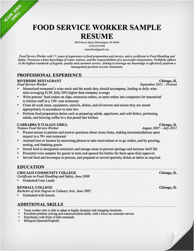 Sample Resume for Fast Food Crew Sample Resume for Fast Food Crew Member Lawwustl Web Fc2