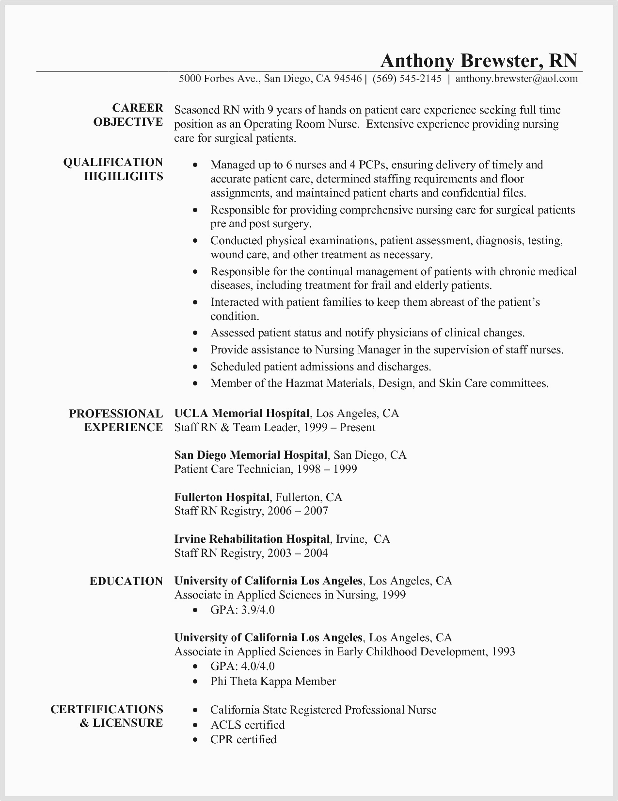 Sample Resume for Icu Registered Nurse 13 14 Icu Nurse Resume Template southbeachcafesf