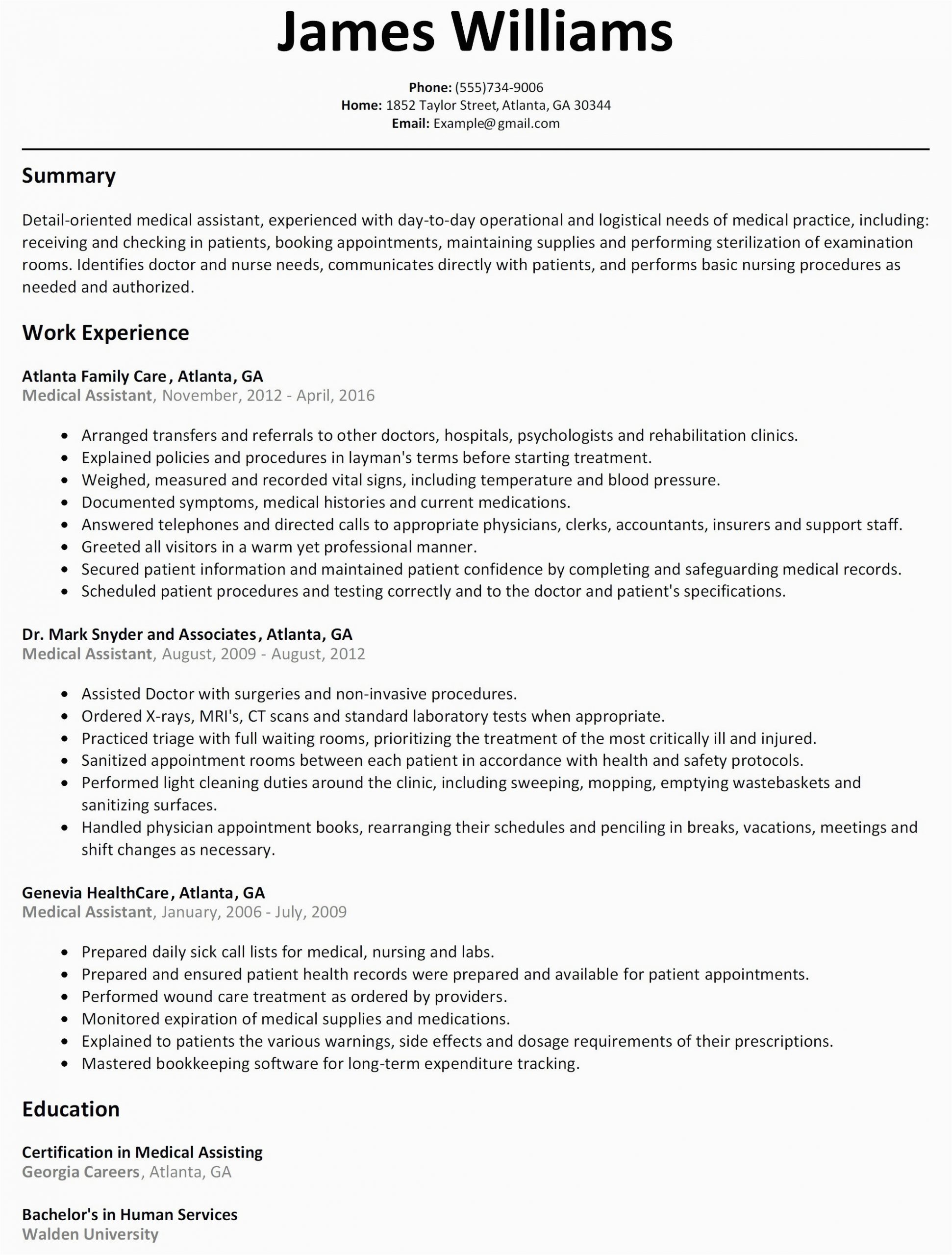 Sample Resume for Nursing assistant Position 13 Certified Nursing assistant Resume Samples