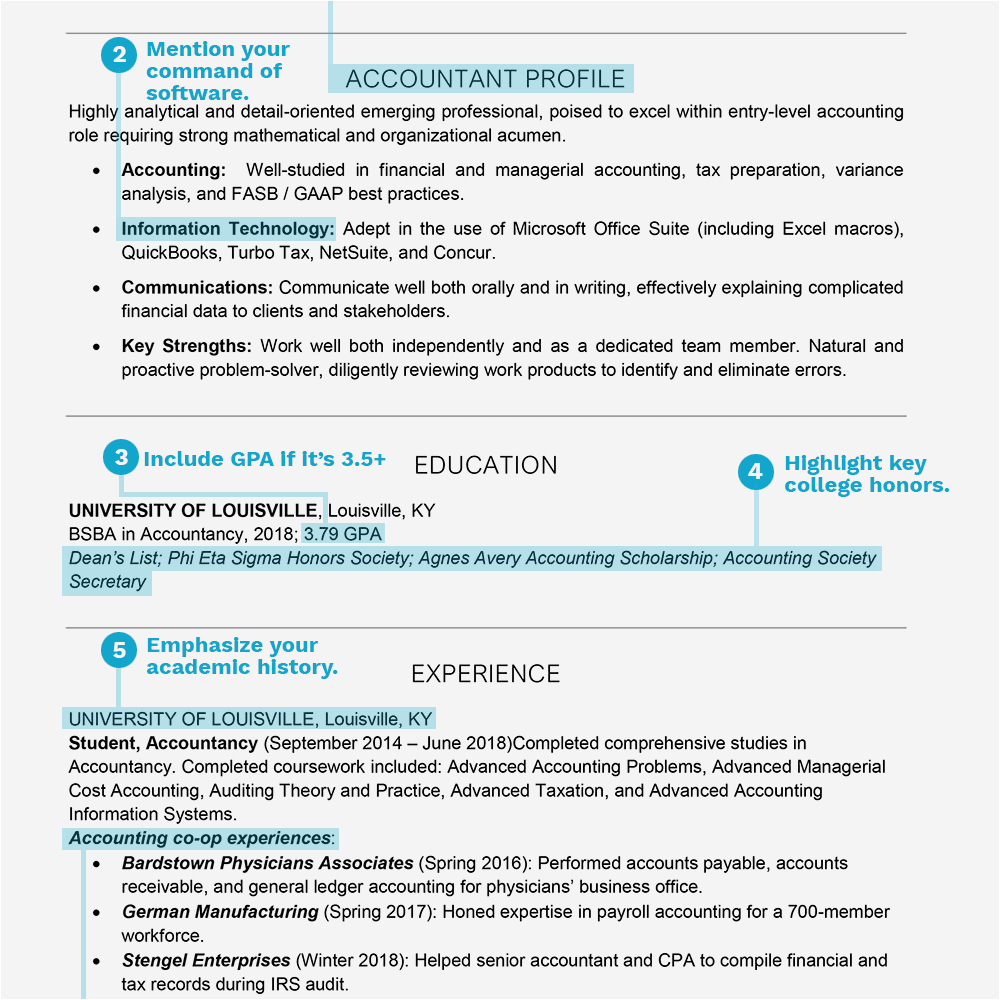 Sample Resume Profile for College Student College Student Grad Resume Examples and Writing Tips