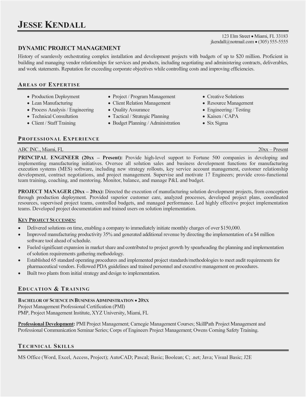 Sample Resume Senior Project Manager Construction Free Collection 53 Construction Project Manager Resume